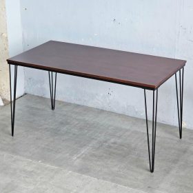 Bàn ăn chữ nhật 140x70cm gỗ cao su - hình 1