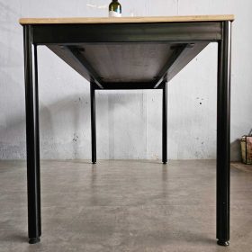 Bàn ăn chữ nhật 140x70cm gỗ plywood hệ OMA II - hình 1