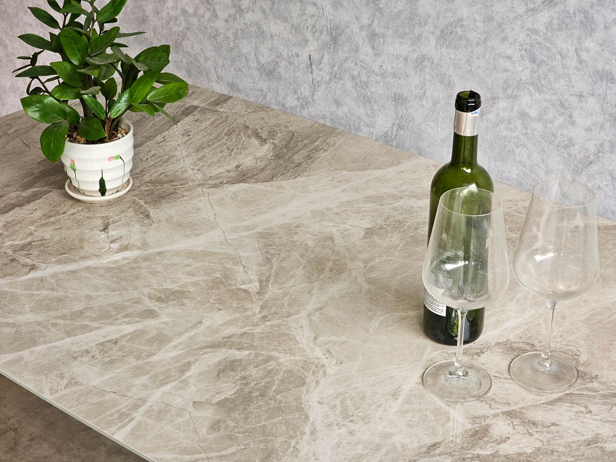 Bàn ăn chữ nhật 140x80cm mặt đá ceramic cao cấp chân sắt Bàn ăn chữ nhật 140x80cm mặt đá ceramic cao cấp chân sắt - hình 4