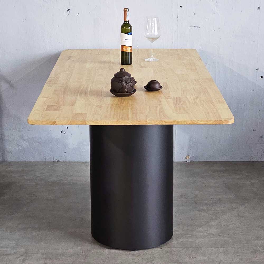 Bàn ăn chữ nhật 160x80cm gỗ cao su Bàn ăn chữ nhật 160x80cm gỗ cao su - hình 3