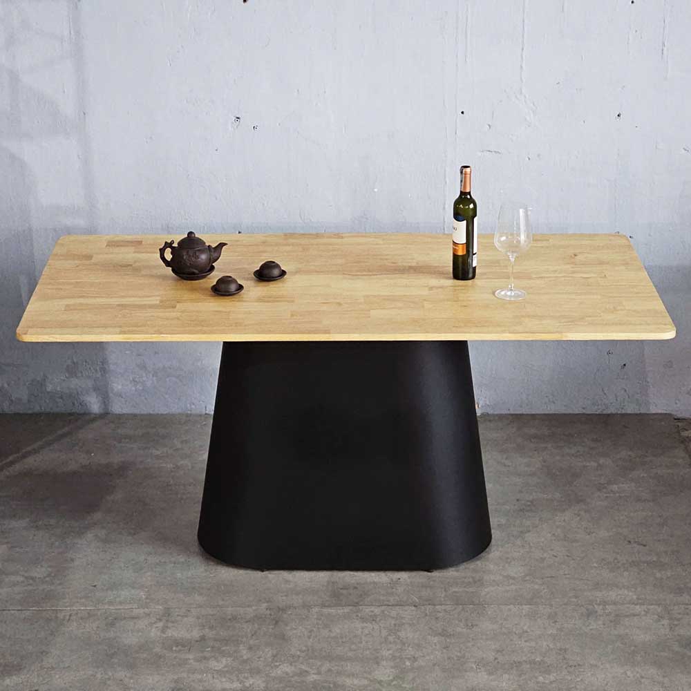 Bàn ăn chữ nhật 160x80cm gỗ cao su Bàn ăn chữ nhật 160x80cm gỗ cao su - hình 4