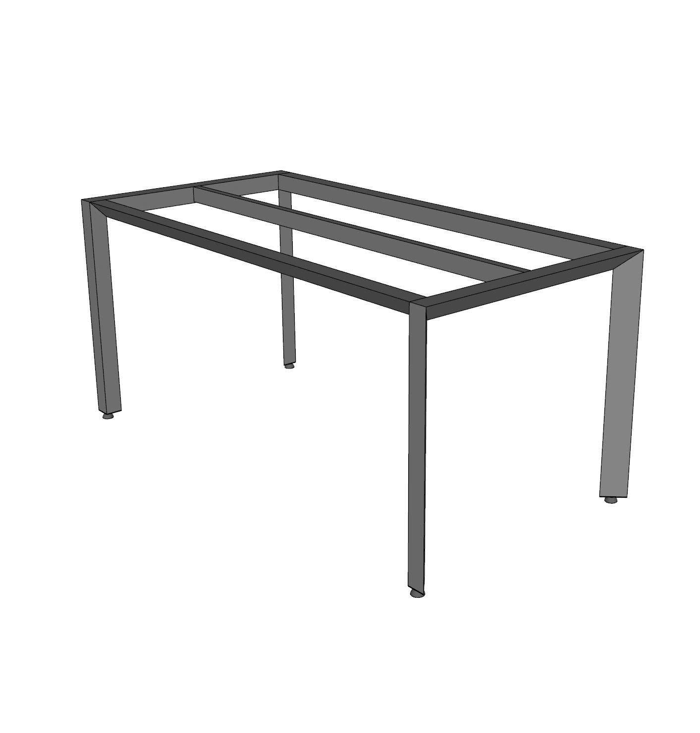 Bàn ăn chữ nhật 160x80cm mặt đá chân sắt tam giác Bàn ăn chữ nhật 160x80cm mặt đá chân sắt tam giác - hình 1