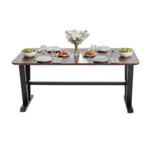 Bàn ăn chữ nhật 180x80cm gỗ tràm