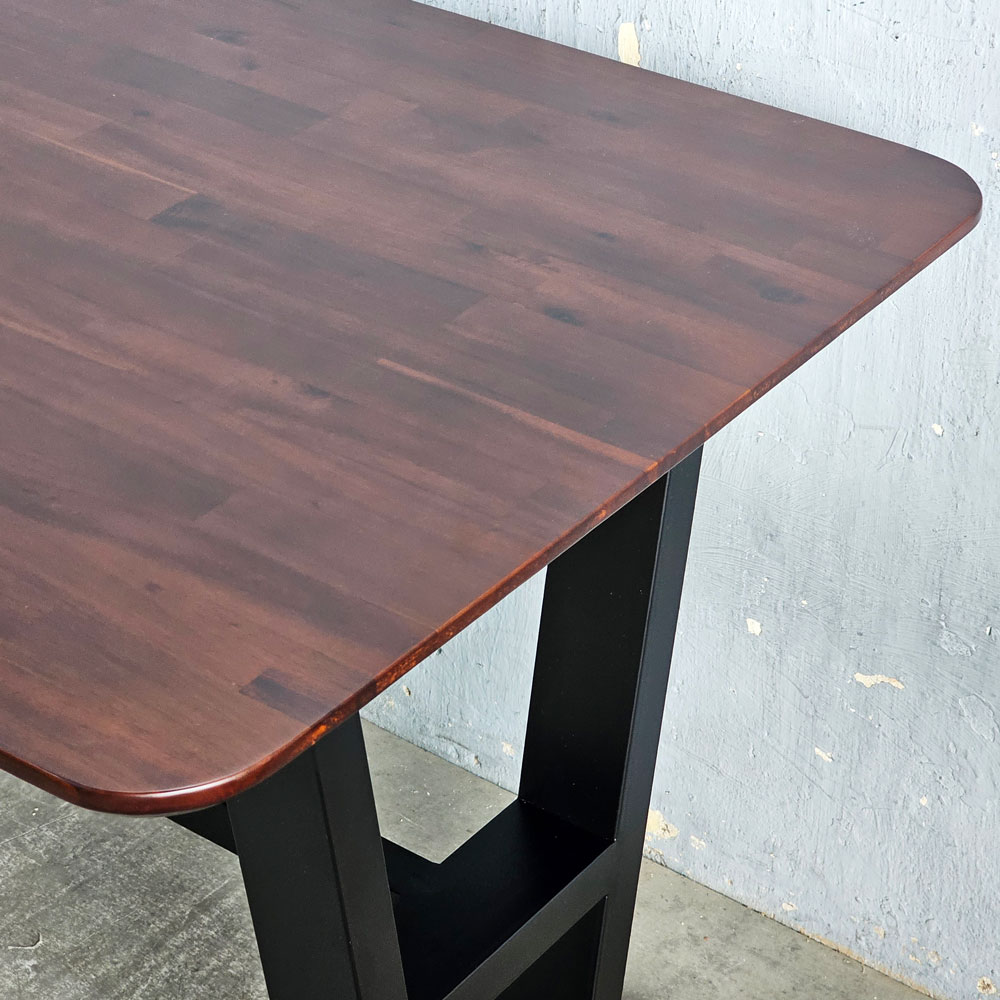 Bàn ăn chữ nhật 180x80cm gỗ tràm Bàn ăn chữ nhật 180x80cm gỗ tràm - hình 3