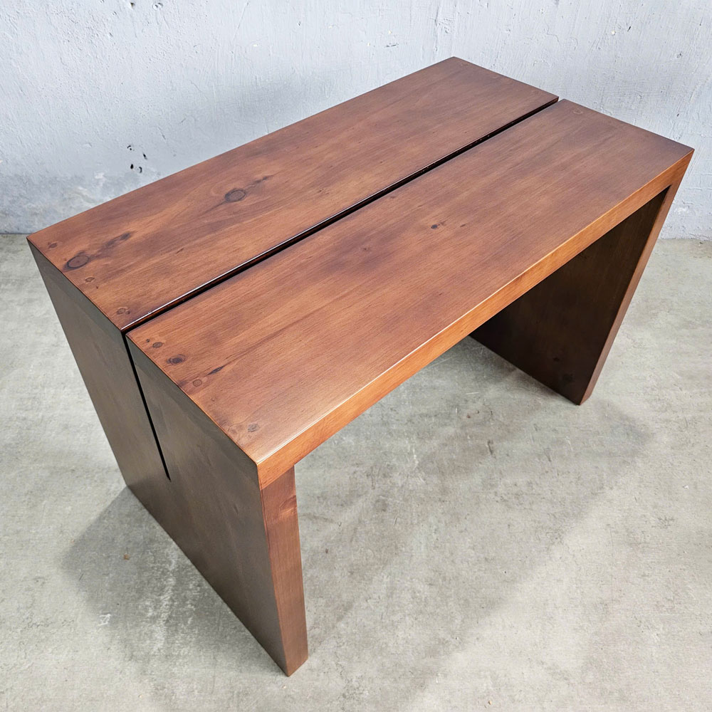 Bàn ăn chữ nhật 80x45x55cm gỗ thông Bàn ăn chữ nhật 80x45x55cm gỗ thông - hình 3