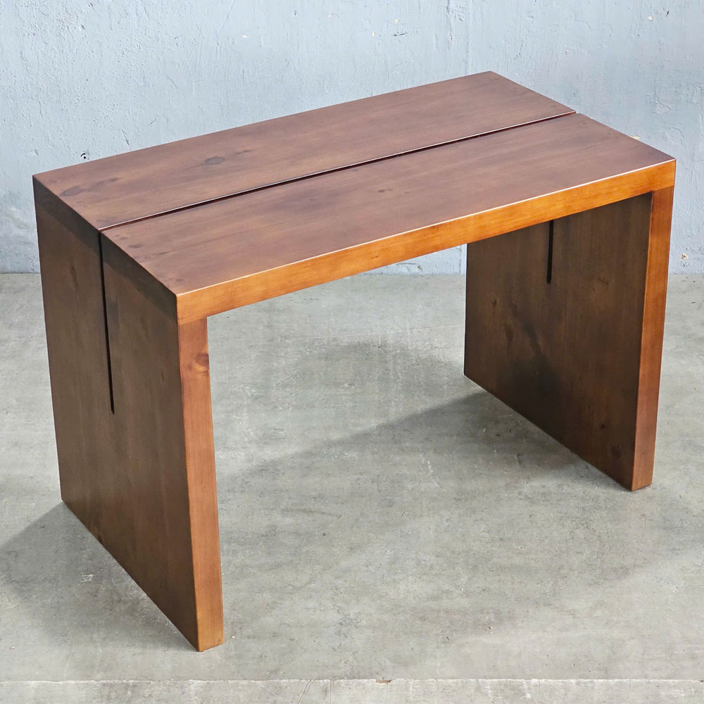 Bàn ăn chữ nhật 80x45x55cm gỗ thông Bàn ăn chữ nhật 80x45x55cm gỗ thông - hình 4