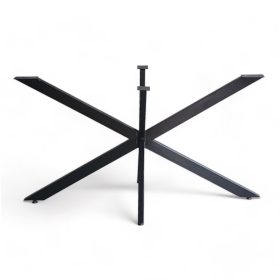 Bàn ăn chữ nhật KANE 03 160x80cm tràm chân sắt - hình 1