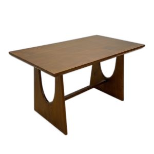 Bàn ăn chữ nhật Tesla 140x80x75cm gỗ tần bì