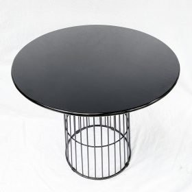 Bàn ăn CUBE tròn 80cm chân sắt tròn - hình 1