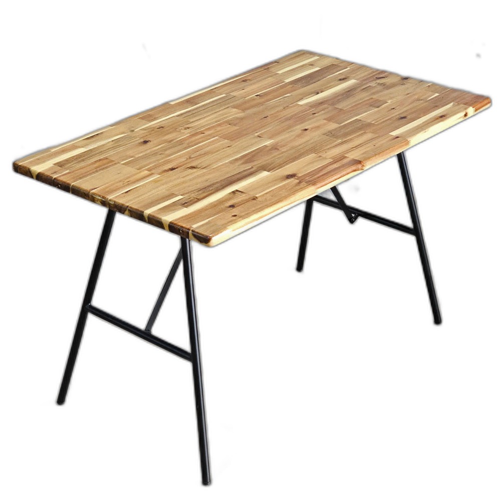 Bàn ăn gấp gọn Argon 120x70cm gỗ tràm Bàn ăn gấp gọn Argon 120x70cm gỗ tràm