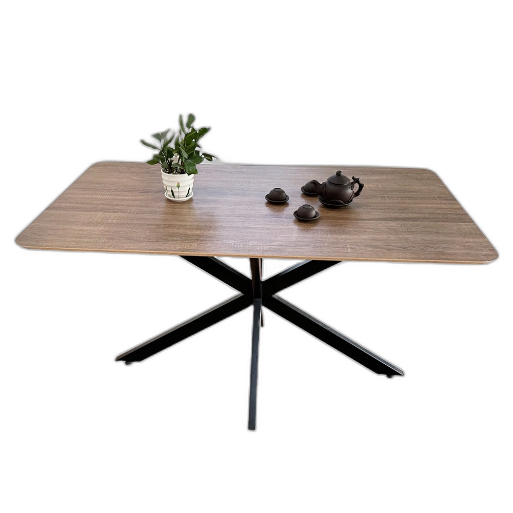 Bàn ăn KANE 03 gỗ Plywood chân sắt Bàn ăn KANE 03 gỗ Plywood chân sắt