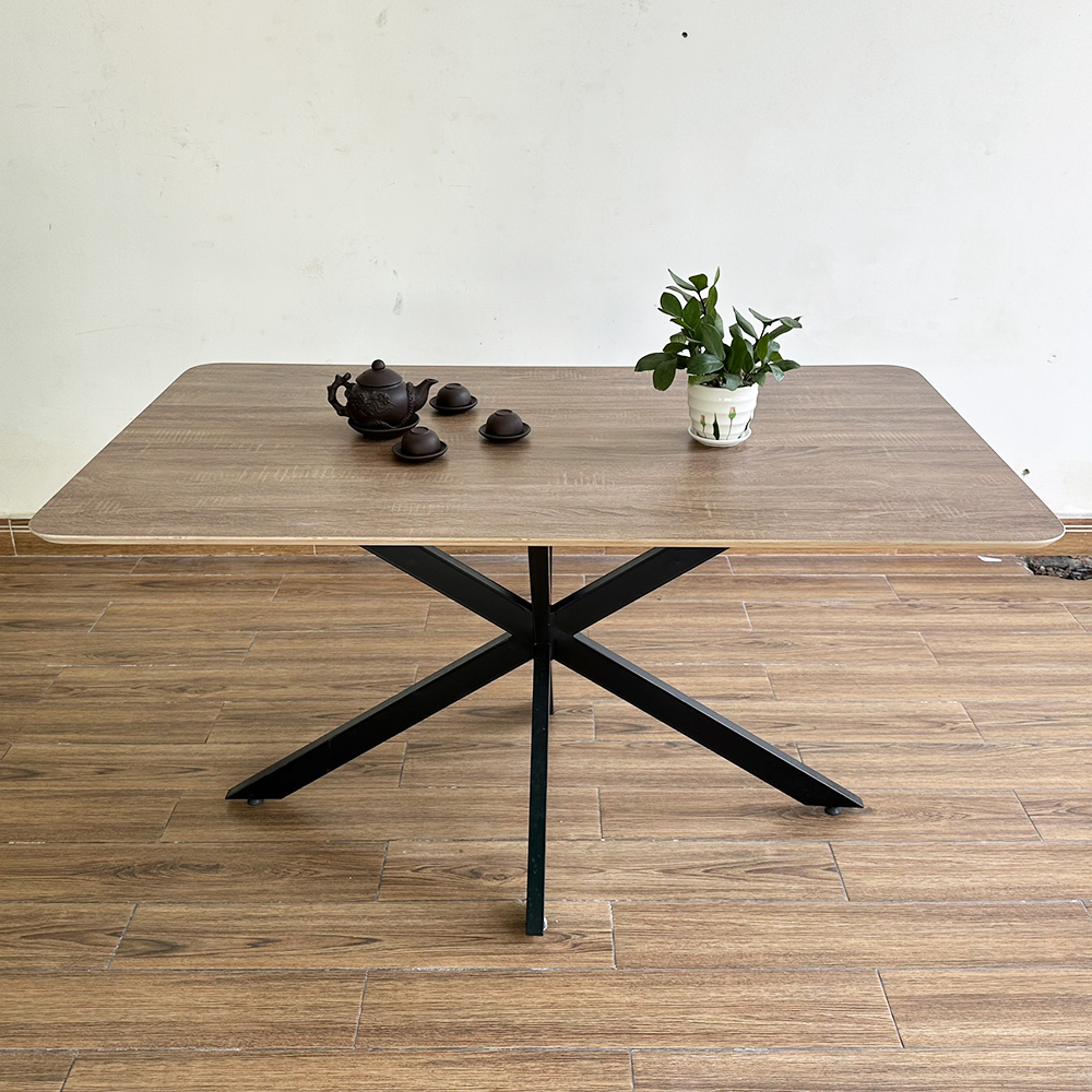 Bàn ăn KANE 03 gỗ Plywood chân sắt Bàn ăn KANE 03 gỗ Plywood chân sắt - hình 4
