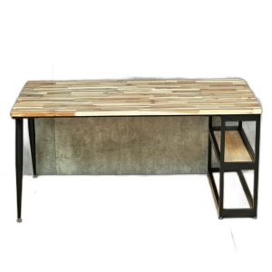 Bàn ăn liền kệ 160x80 gỗ tự nhiên