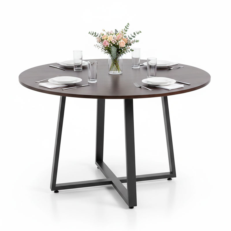 Bàn ăn Oval 160x70cm gỗ tràm Bàn ăn Oval 160x70cm gỗ tràm - hình 3