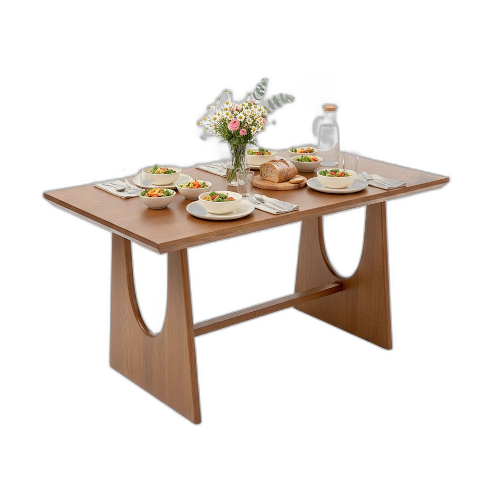 Bàn ăn Tesla chữ nhật gỗ Ash Bàn ăn Tesla chữ nhật gỗ Ash