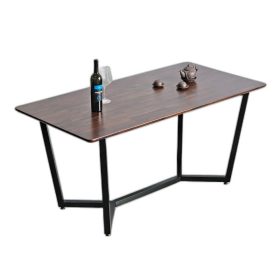 Bàn ăn TOGI gỗ Tràm chân sắt 160x80cm