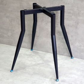 Bàn ăn tròn 120cm gỗ Plywood chân sắt vuốt côn - hình 1