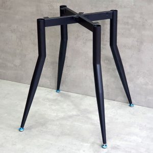 Bàn ăn tròn 120cm gỗ Plywood chân sắt vuốt côn - hình 1