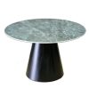 Bàn ăn tròn 120cm mặt ceramic chân sắt