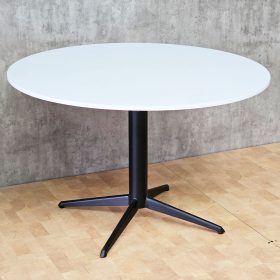 Bàn ăn tròn 120x120cm gỗ cao su - hình 1