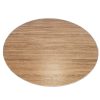 Bàn ăn tròn 120x120cm gỗ plywood chân sắt