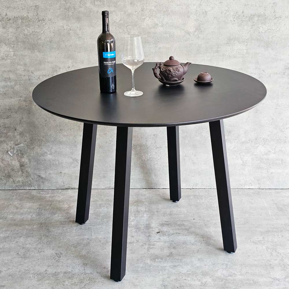 Bàn ăn tròn Gerda 1m gỗ cao su Bàn ăn tròn Gerda 1m gỗ cao su - hình 1