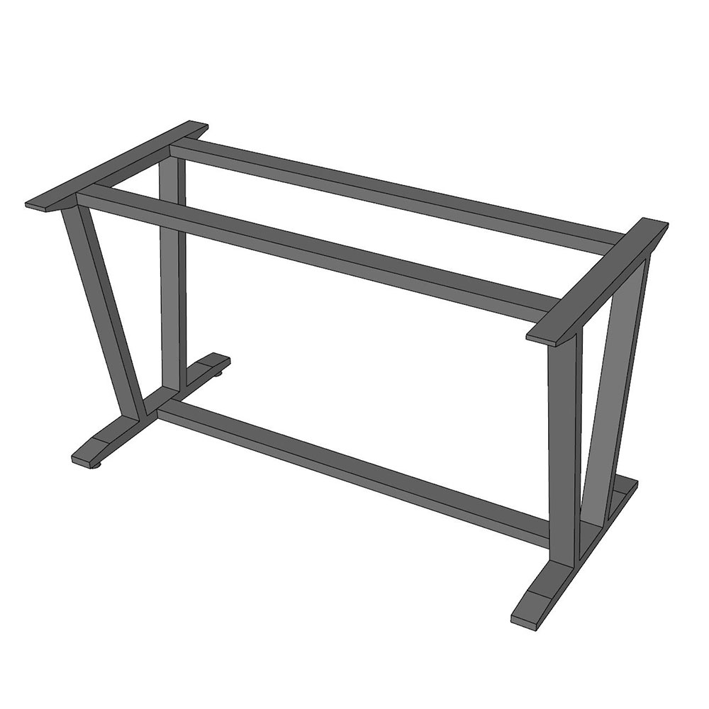 Bàn ăn VAP 140x80cm Gỗ Tràm chân sắt sơn tĩnh điện Bàn ăn VAP 140x80cm Gỗ Tràm chân sắt sơn tĩnh điện - hình 5