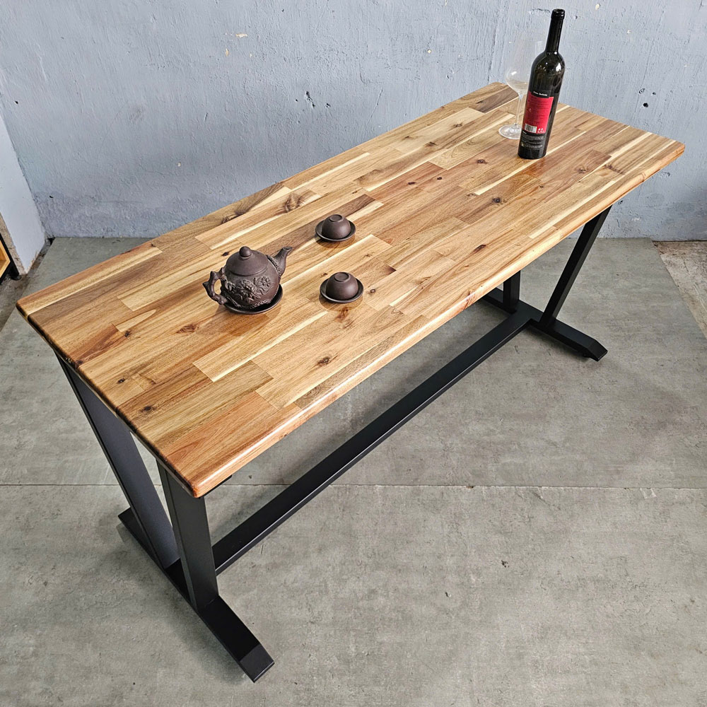 Bàn ăn VAP 150x60cm gỗ tràm chân sắt Bàn ăn VAP 150x60cm gỗ tràm chân sắt - hình 4