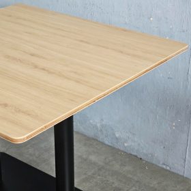 Bàn ăn vuông MEKO 95x95cm gỗ plywood chân sắt - hình 1