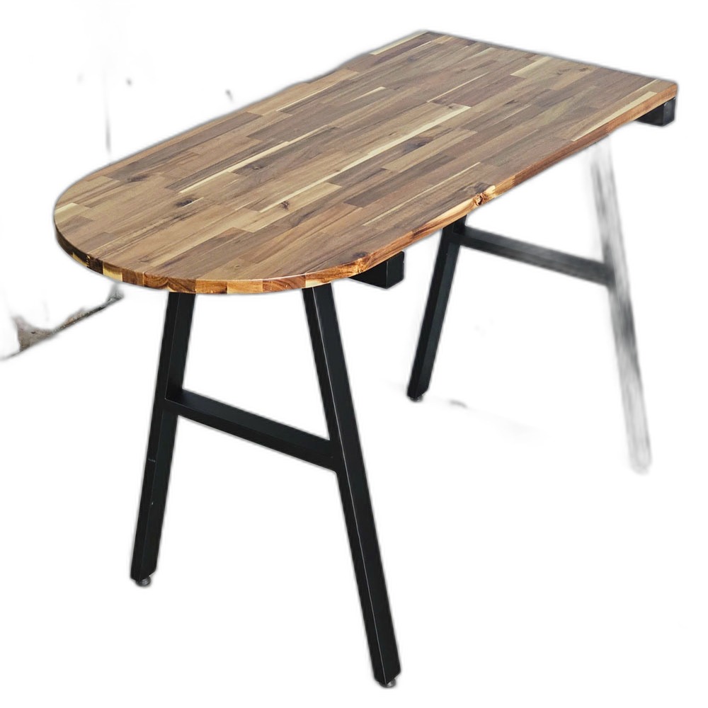 Bàn áp tường 130x60x85cm gỗ tràm chân chữ A Bàn áp tường 130x60x85cm gỗ tràm chân chữ A