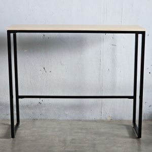 Bàn bar 120x40x105cm gỗ plywood chân sắt lắp ráp - hình 1