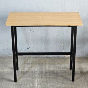 Bàn bar 120x60x110cm gỗ otim phủ veneer sồi - hình 1