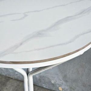 Bàn bar 60x60x89cm mặt ceramic chân sắt - hình 1