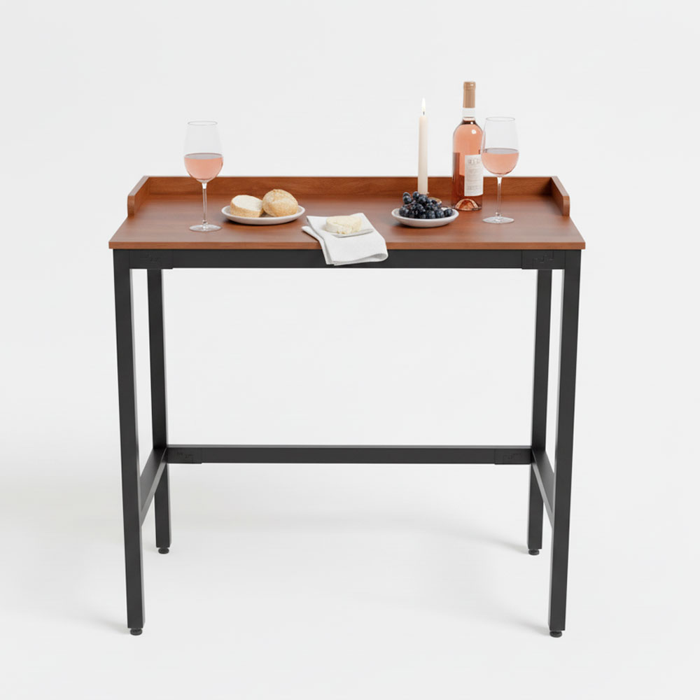 Bàn bar lắp ráp 120x60cm gỗ cao su Bàn bar lắp ráp 120x60cm gỗ cao su - hình 2