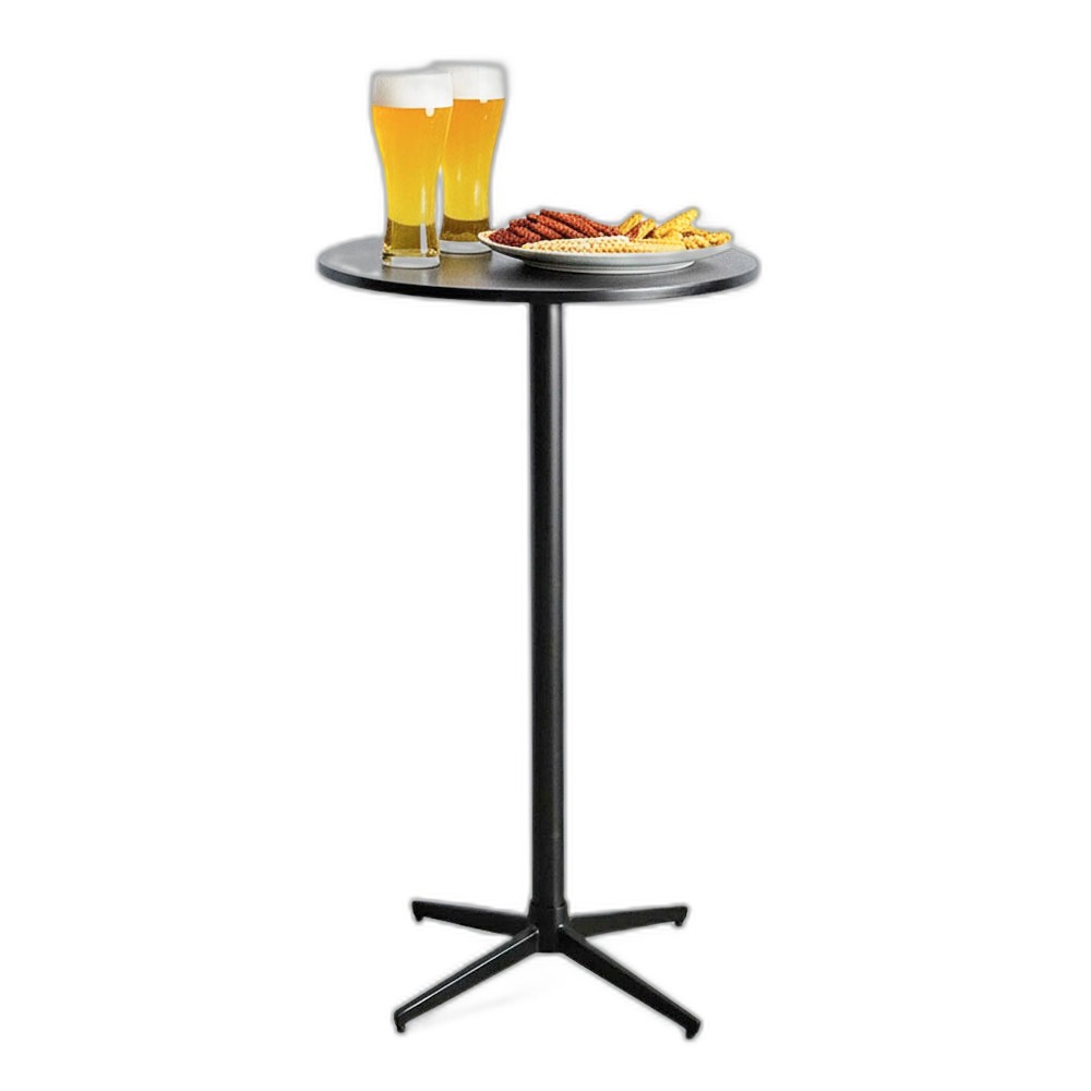 Bàn bar tròn 60cm gỗ plywood vân giả đá Bàn bar tròn 60cm gỗ plywood vân giả đá