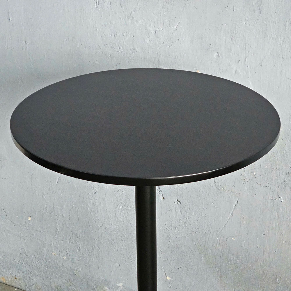 Bàn bar tròn 60cm gỗ plywood vân giả đá Bàn bar tròn 60cm gỗ plywood vân giả đá - hình 5