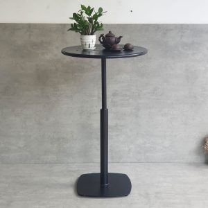 Bàn bar tròn đk 61,5cm mặt cắt rãnh đế sắt tròn 60mm - hình 1