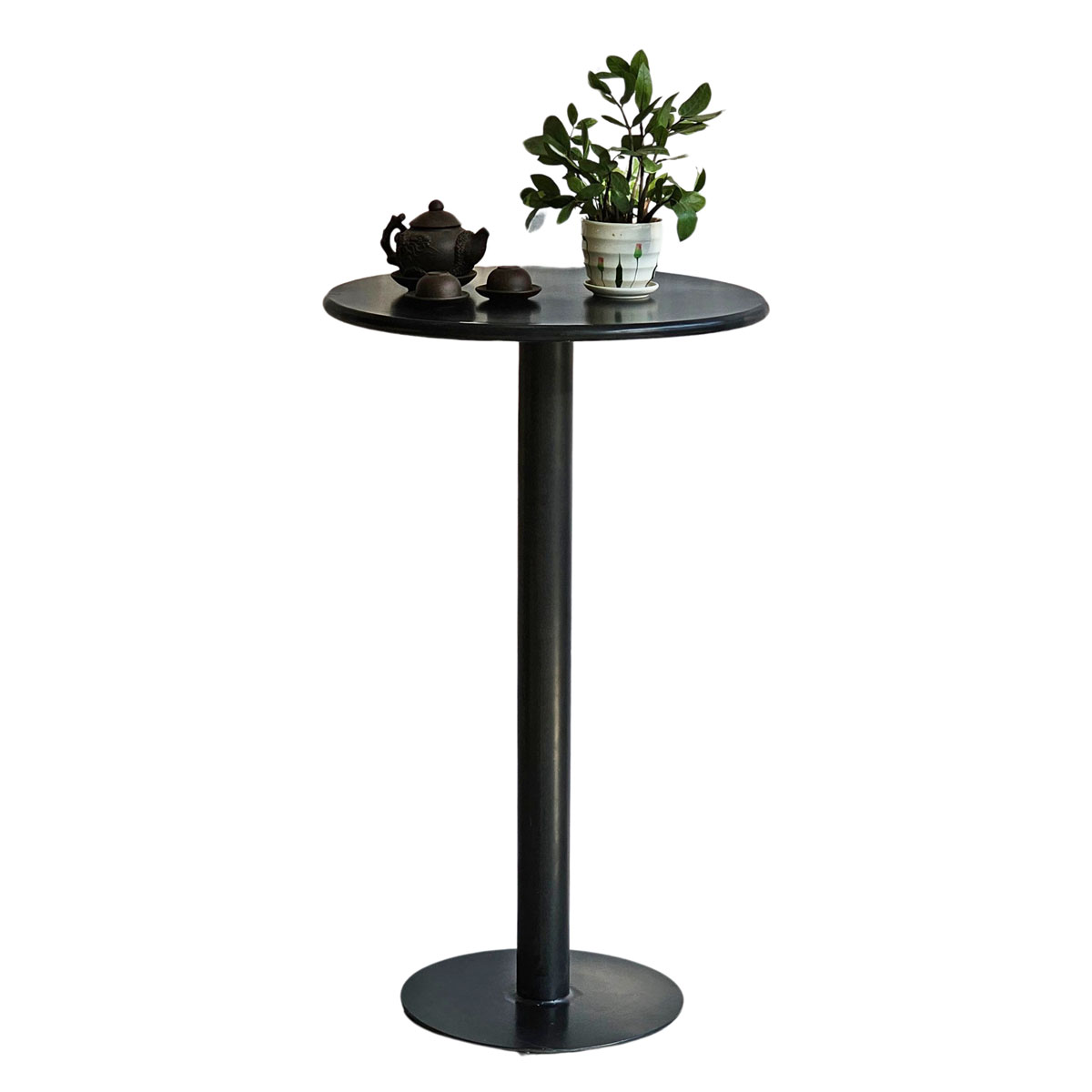 Bàn bar tròn mặt tole chân sắt sơn tĩnh điện Bàn bar tròn mặt tole chân sắt sơn tĩnh điện - hình 3