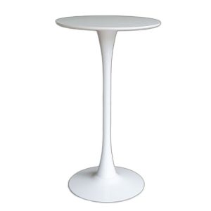 Bàn bar Tulip mặt tròn 60cm chân sắt