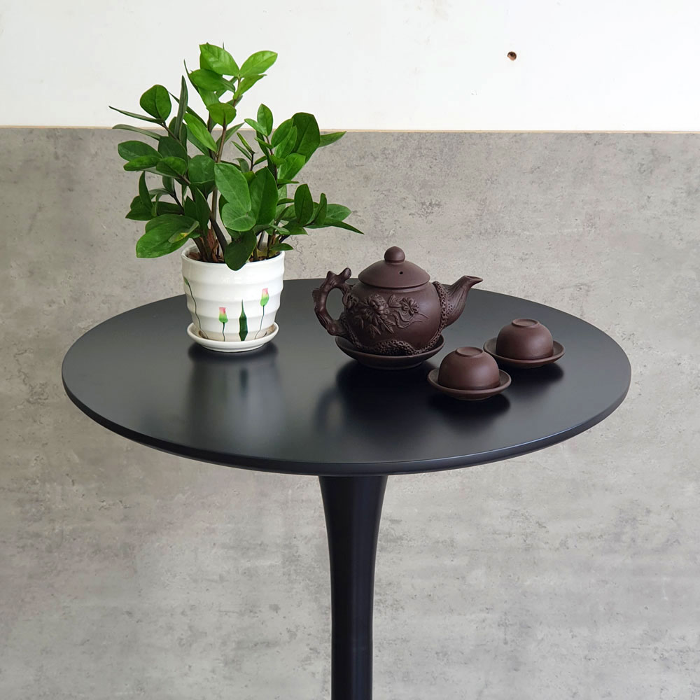 Bàn bar Tulip mặt tròn 60cm chân sắt Bàn bar Tulip mặt tròn 60cm chân sắt - hình 5