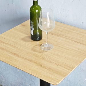 Bàn bar vuông 70x70cm gỗ plywood - hình 1