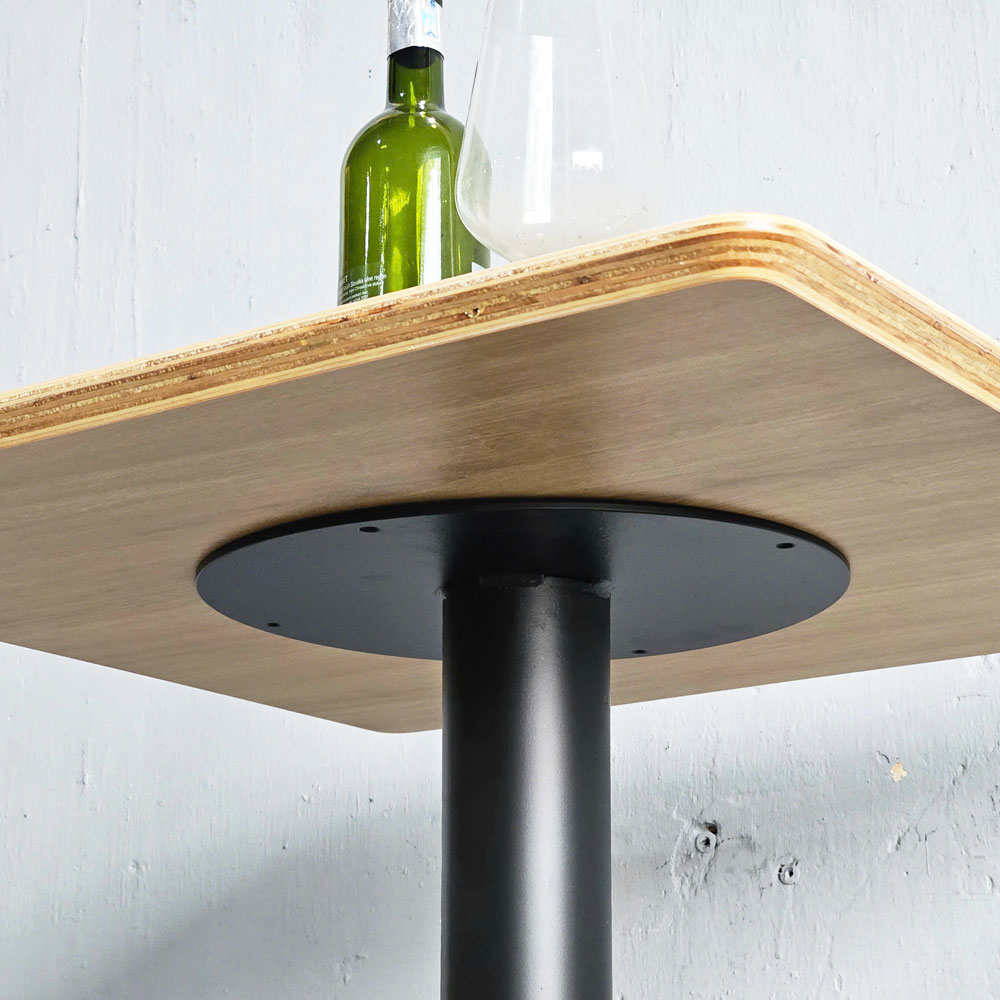 Bàn bar vuông 70x70cm gỗ plywood Bàn bar vuông 70x70cm gỗ plywood - hình 2