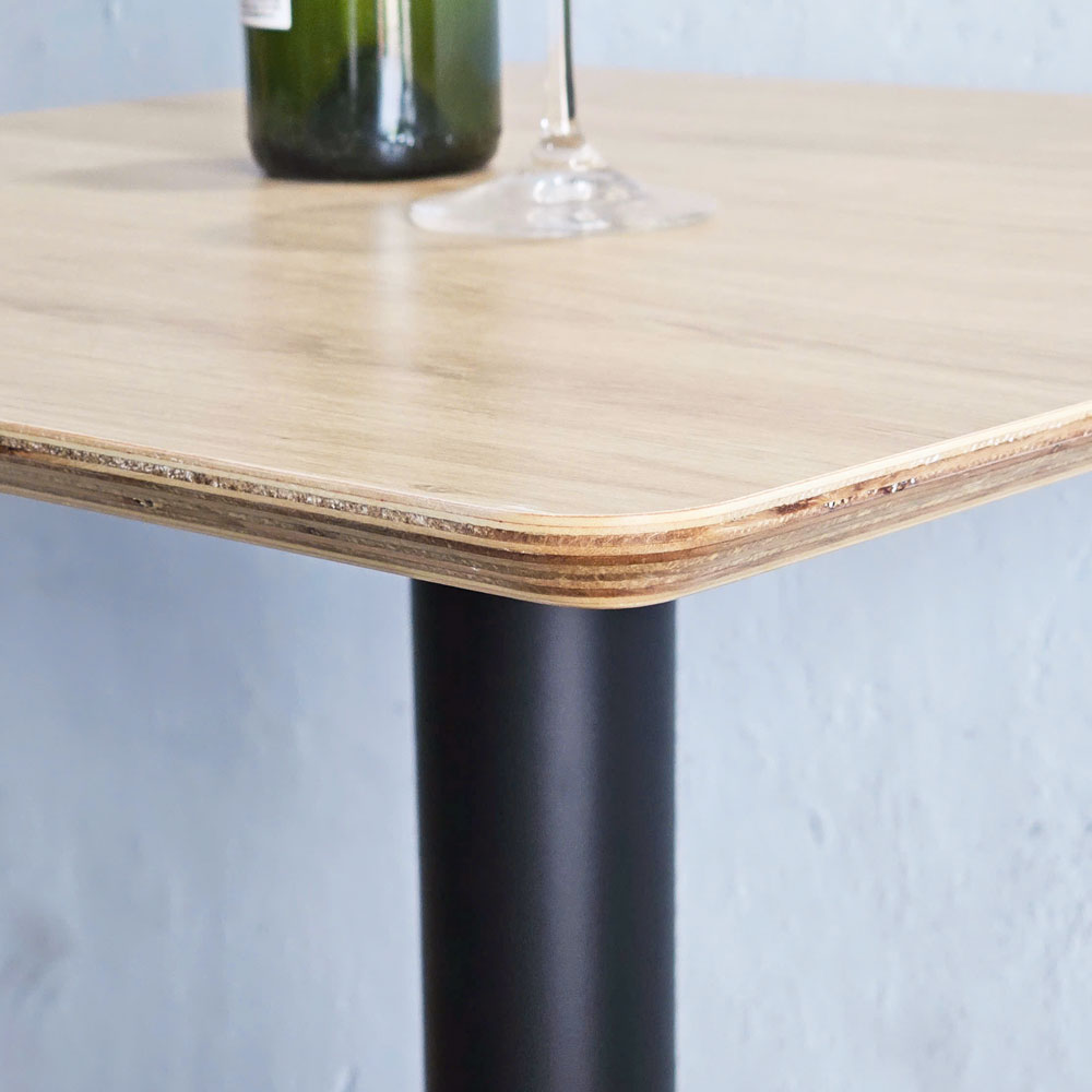 Bàn bar vuông 70x70cm gỗ plywood Bàn bar vuông 70x70cm gỗ plywood - hình 3