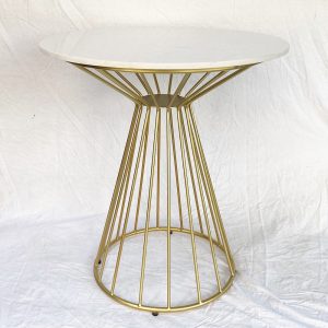 Bàn cafe, bàn decor mặt đá chân cổ lọ CFD68123 - hình 1