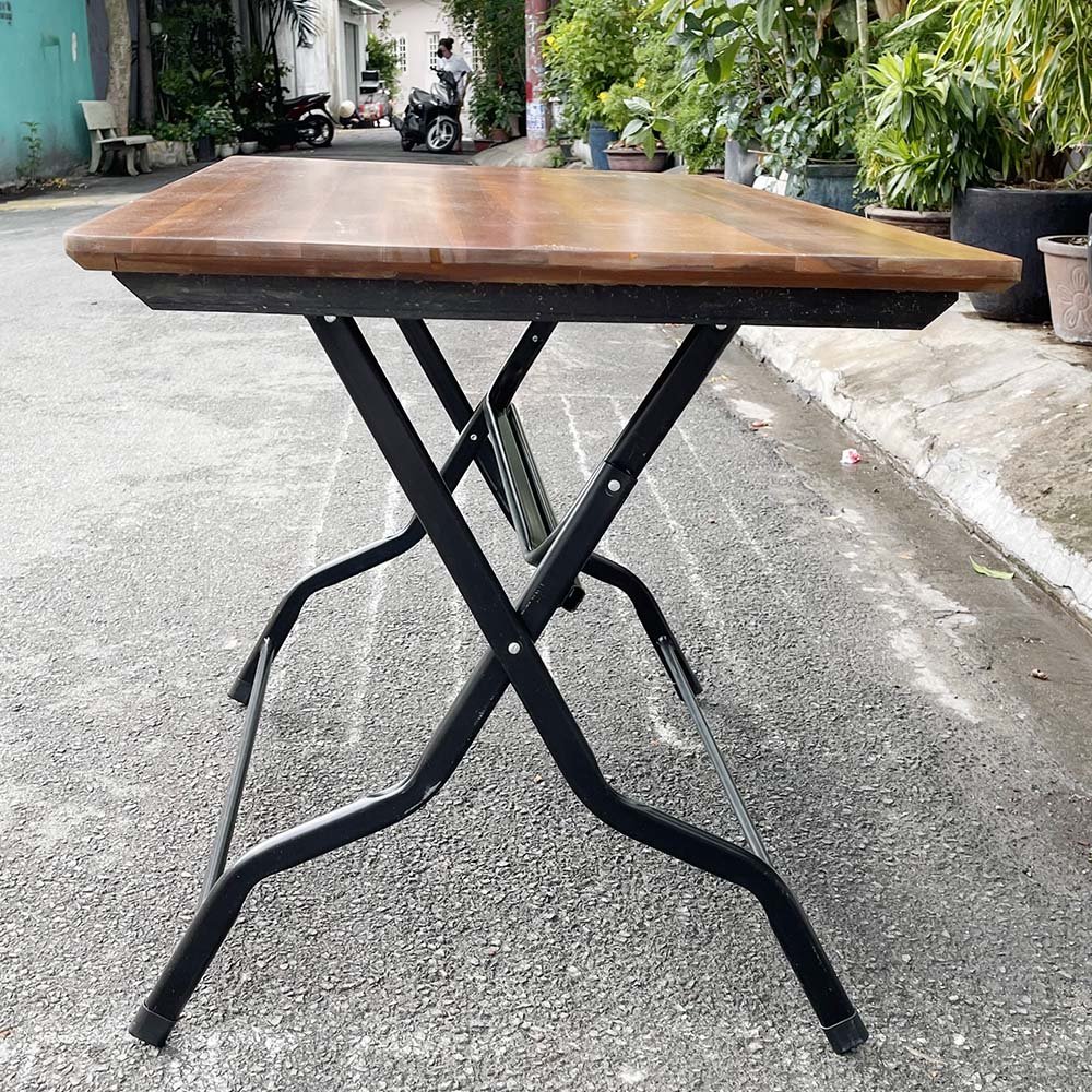 Bàn cafe, Bàn ngoài trời xếp gọn 120x70x75cm CFD68076 Bàn cafe, Bàn ngoài trời xếp gọn 120x70x75cm CFD68076 - hình 1