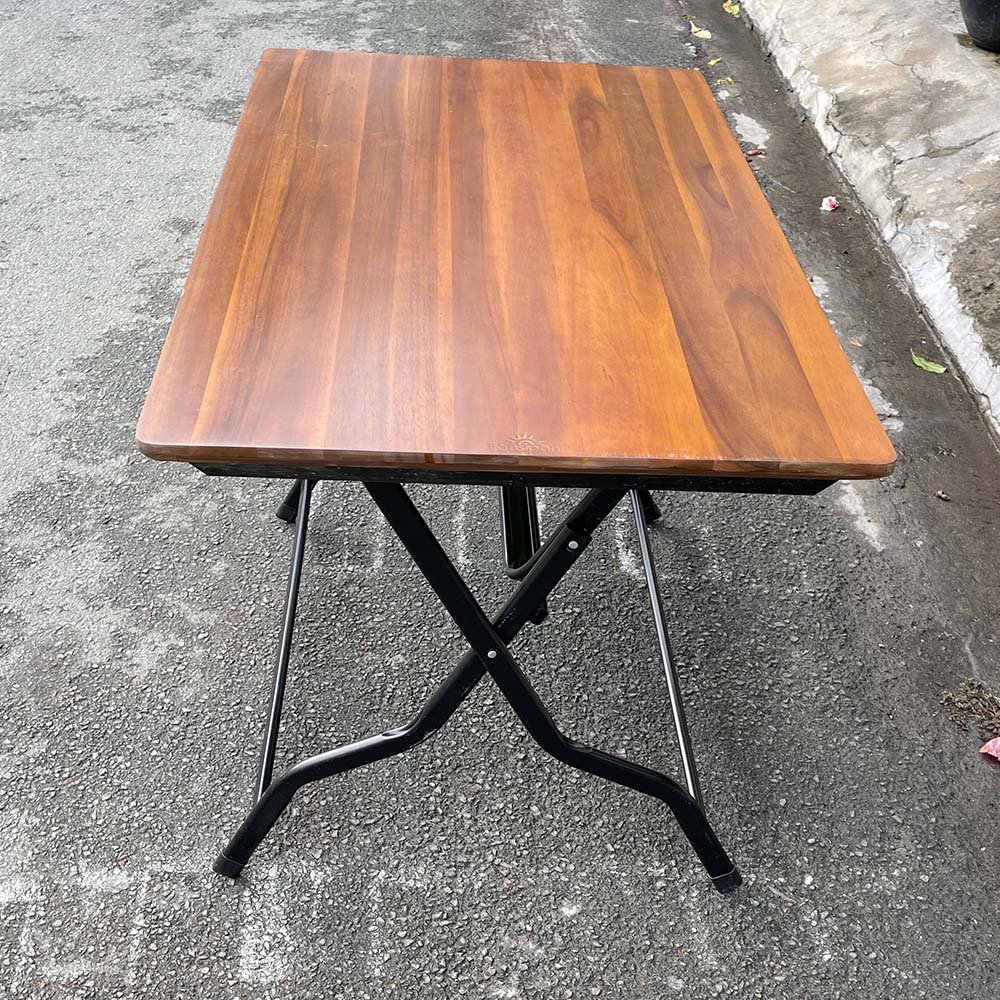 Bàn cafe, Bàn ngoài trời xếp gọn 120x70x75cm CFD68076 Bàn cafe, Bàn ngoài trời xếp gọn 120x70x75cm CFD68076 - hình 2