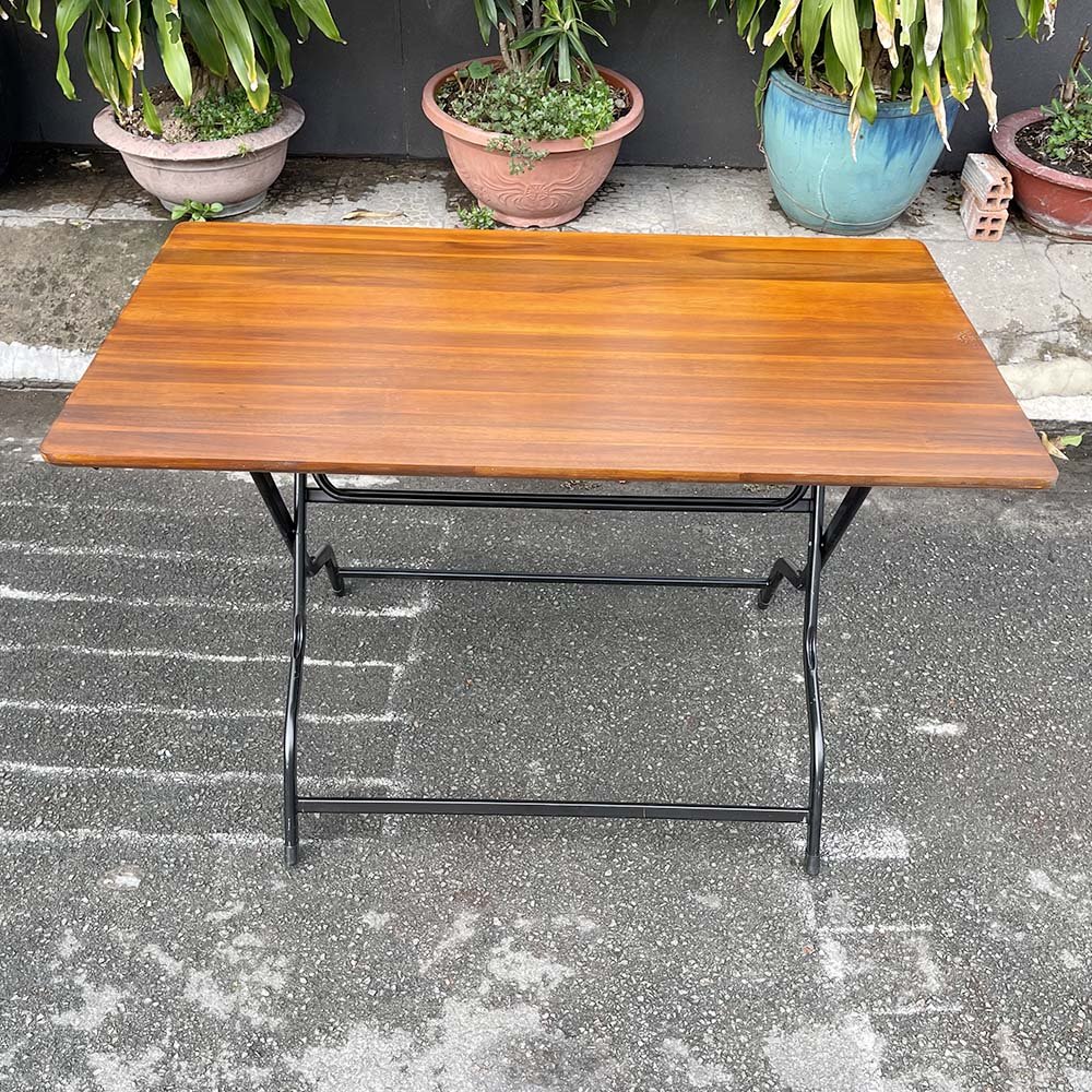 Bàn cafe, Bàn ngoài trời xếp gọn 120x70x75cm CFD68076 Bàn cafe, Bàn ngoài trời xếp gọn 120x70x75cm CFD68076 - hình 3