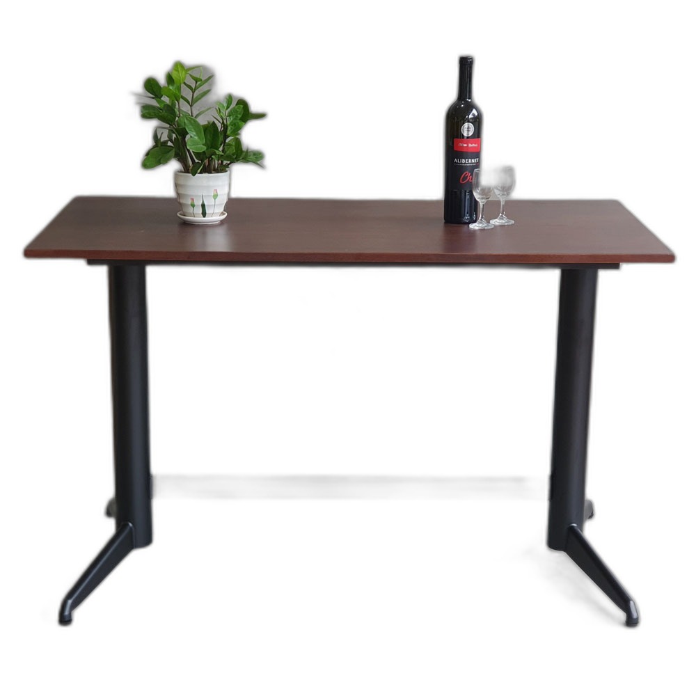 Bàn cafe chữ nhật 120x60cm cao su chân sắt đôi CFD68189 Bàn cafe chữ nhật 120x60cm cao su chân sắt đôi CFD68189