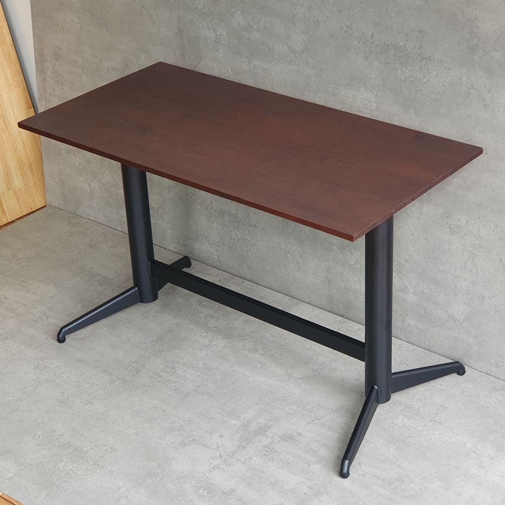 Bàn cafe chữ nhật 120x60cm cao su chân sắt đôi CFD68189 Bàn cafe chữ nhật 120x60cm cao su chân sắt đôi CFD68189 - hình 2