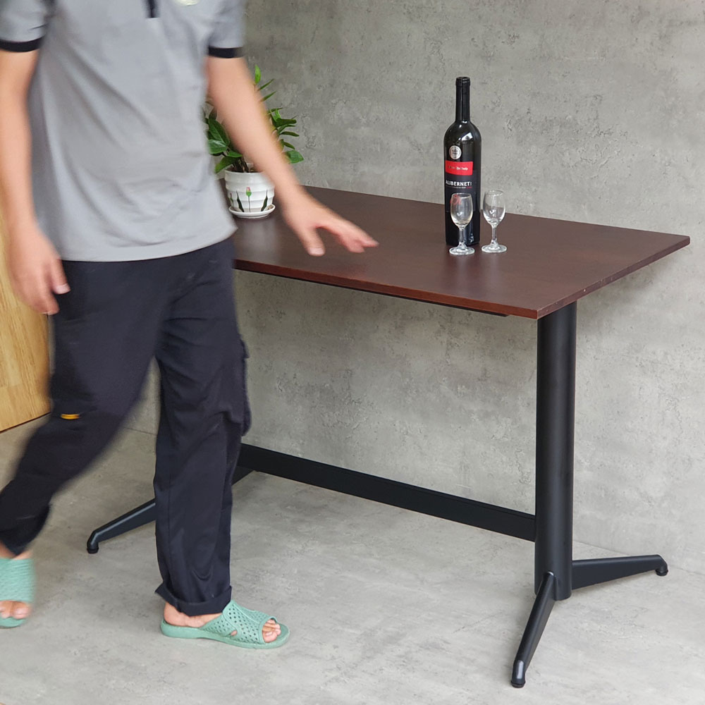 Bàn cafe chữ nhật 120x60cm cao su chân sắt đôi CFD68189 Bàn cafe chữ nhật 120x60cm cao su chân sắt đôi CFD68189 - hình 5
